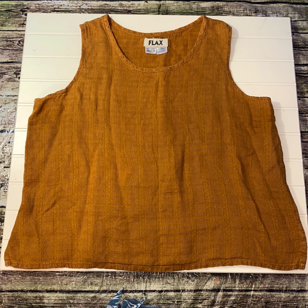 Flax Women's Top in Mustard